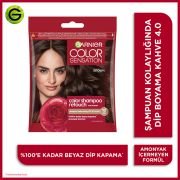 Garnier Color Shampoo Retouch 4.0 Brown