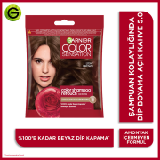 Garnier Color Shampoo Retouch 5.0 Light Brown