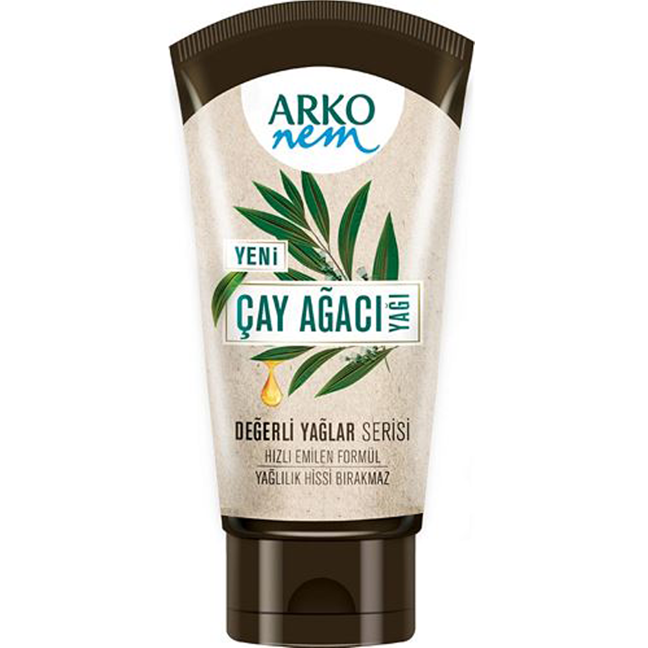 Arko Nem Değerli Yağlar El ve Vücut Kremi Çay Ağacı 60 ml