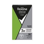 Rexona Men Krem Deodorant Clinical Protection Active Fresh 45 ml