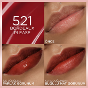 L'Oreal Paris Hyaluron Lip Tint 521 Bordeaux Please