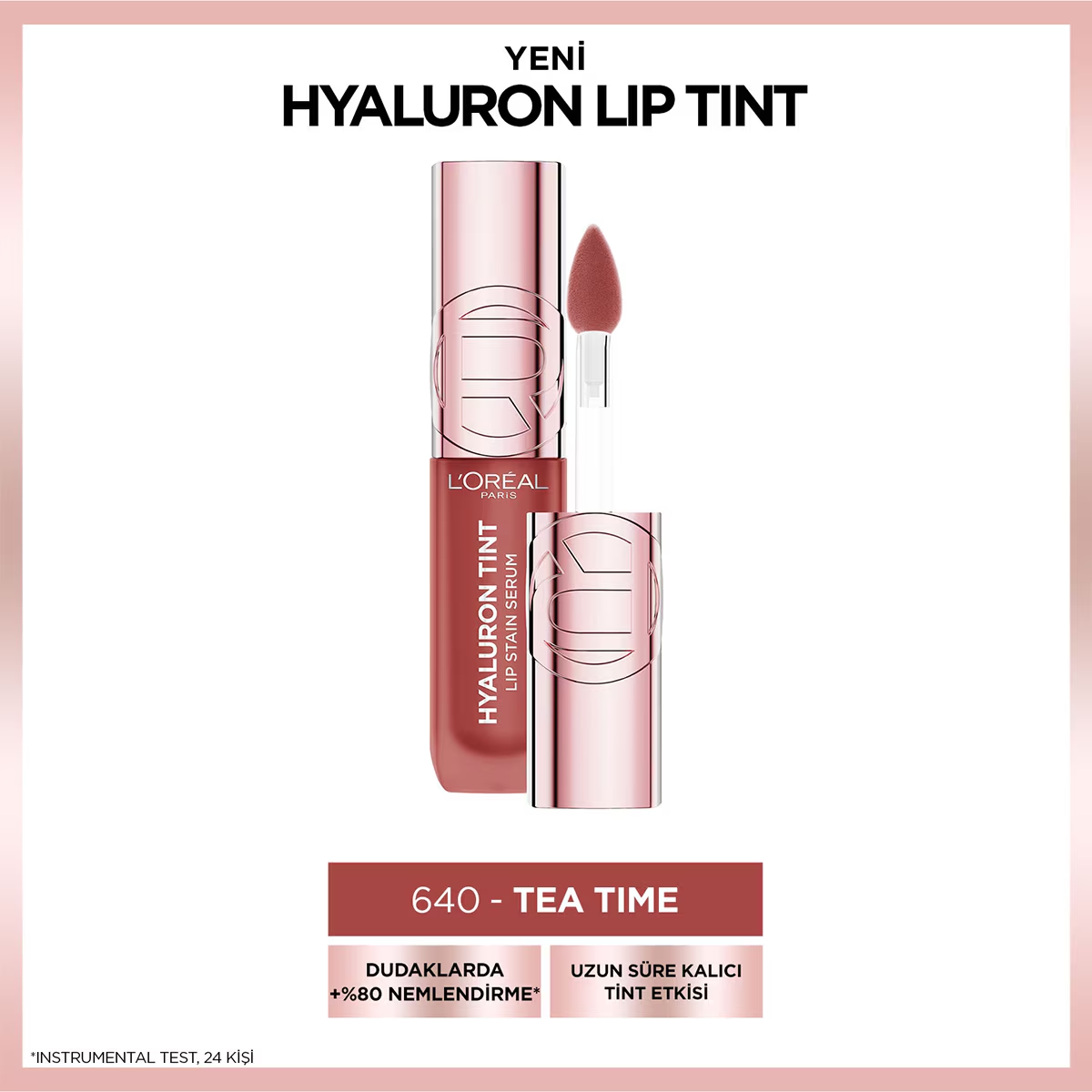 L'Oreal Paris Hyaluron Lip Tint 640 Tea Time