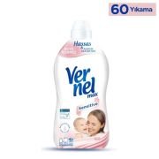 Vernel Max Konsantre Sıvı Çamaşır Yumuşatıcısı Sensitive 1440 ml - 60 Yıkama