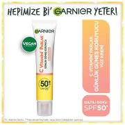 Garnier C Vitaminli Parlak Günlük Güneş Koruyucu Işıltılı Doku 40 ml