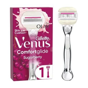 Gillette Venus Comfortglide Sugarberry Tıraş Makinesi + 1 Yedek Başlık