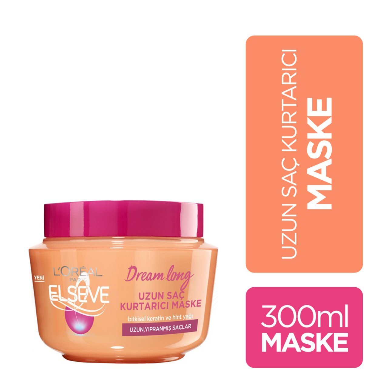 L'Oréal Paris Elseve Dream Long Uzun Saç Kurtarıcı Maske 300 ml