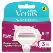 Gillette Venus Comfort Glide Sugarberry 3 Adet Yedek Başlık