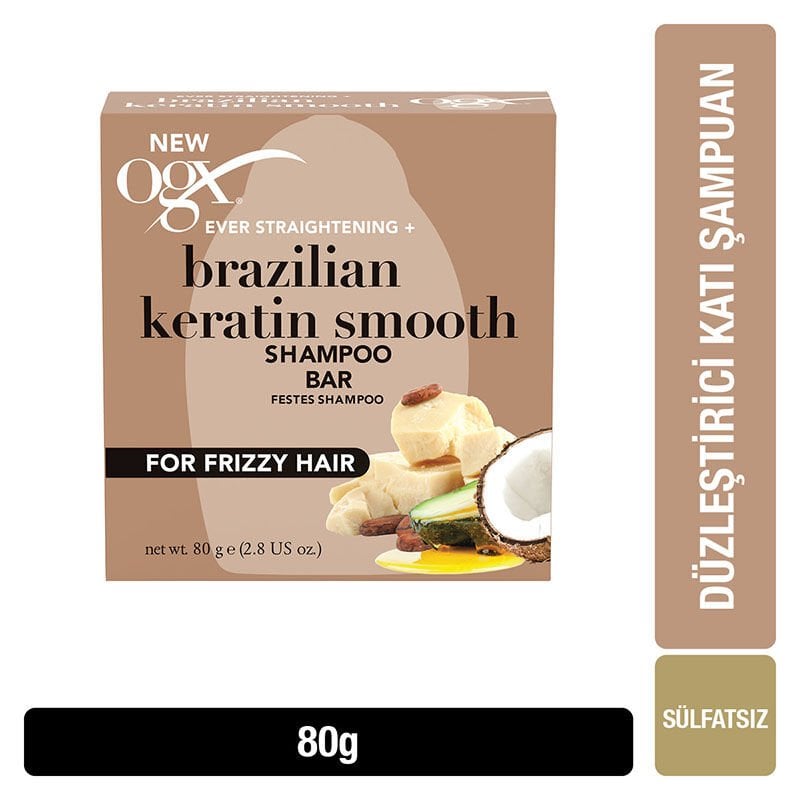 OGX Brazilian Keratin Therapy Katı Şampuan 80 gr