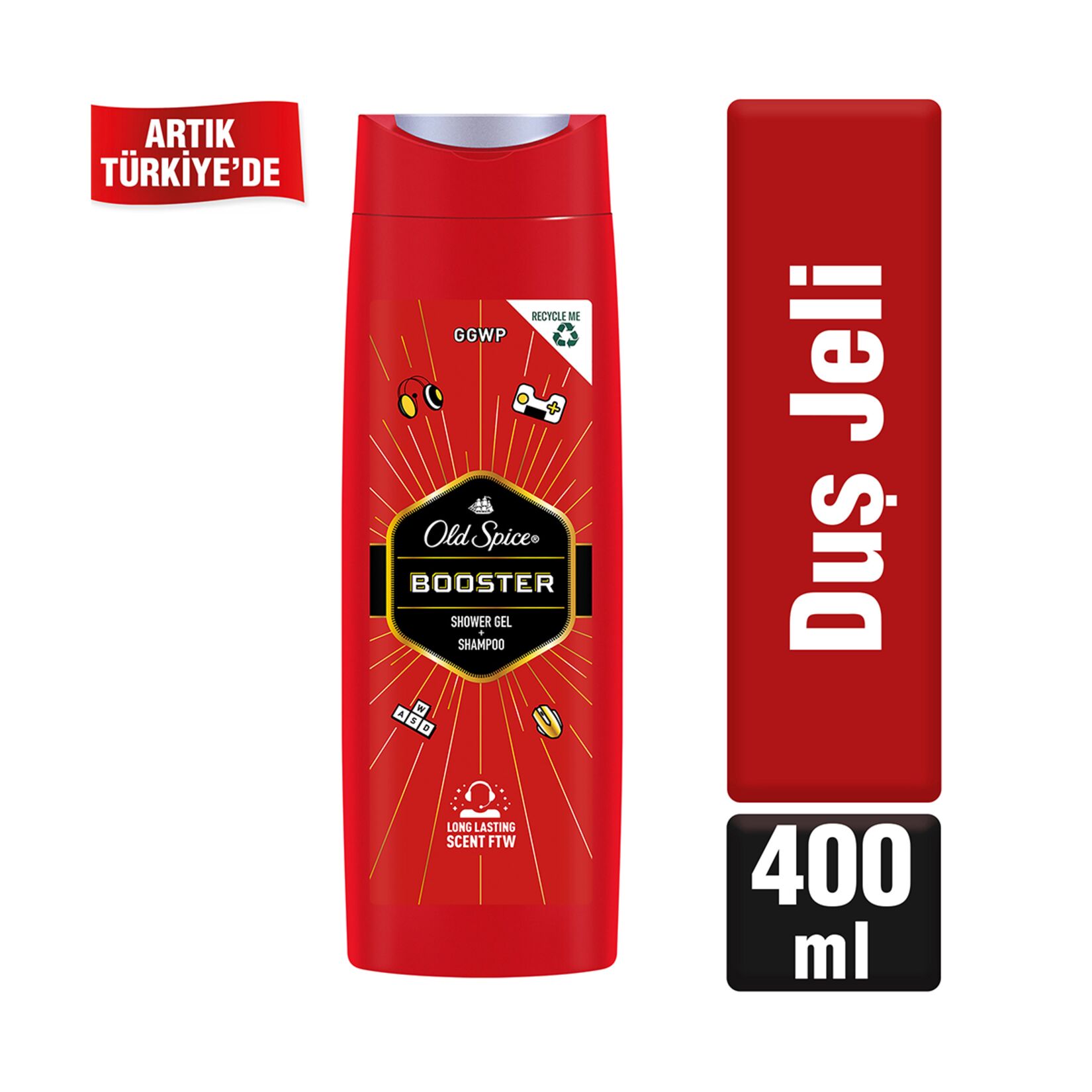 Old Spice Booster Duş Jeli 400 ml