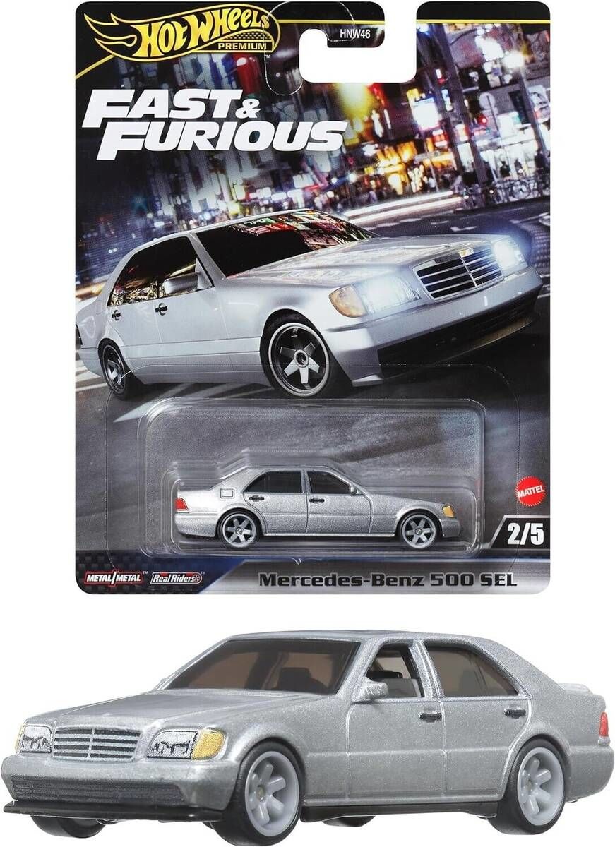 Hot Wheels Premium Fast And Furious Mercedes-Benz 500 Sel - 2024