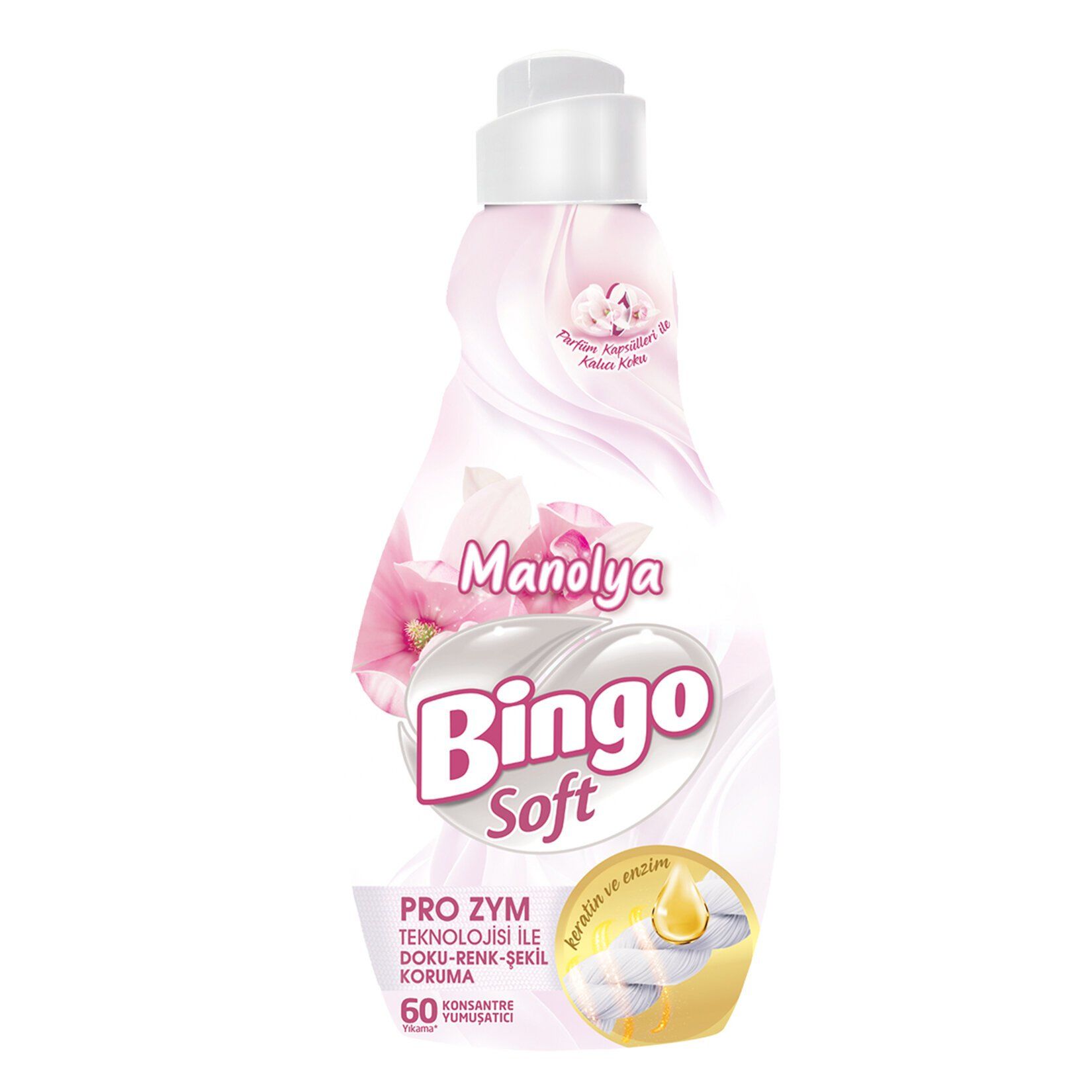 Bingo Soft Konsantre Çamaşır Yumuşatıcısı 1440 ml - Manolya