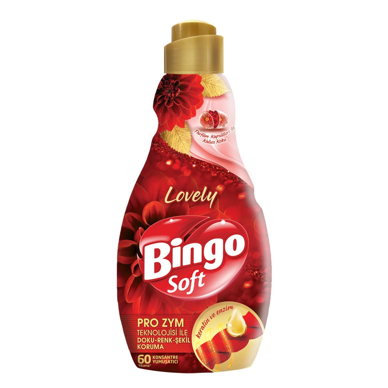 Bingo Soft Konsantre Çamaşır Yumuşatıcısı 1440 ml - Lovely