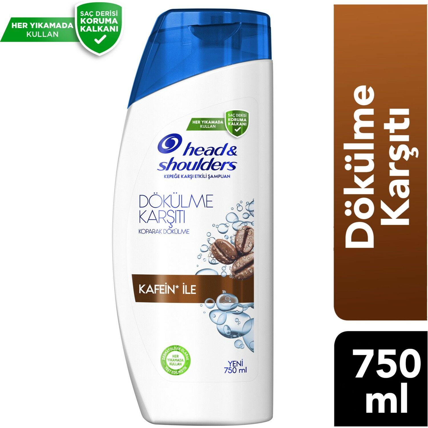 Head & Shoulders Kafein Etkili Saç Dökülme Karşıtı Şampuan 750 ml