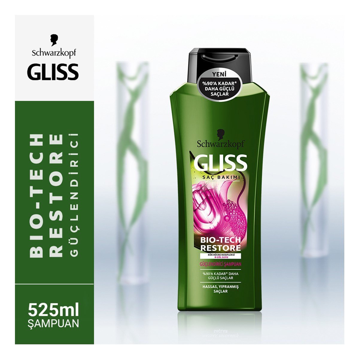 Gliss Bio-Tech Restore Güçlendirici Şampuan 525 ml