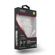 Syrox SYR-K8 Renkli Lüx Mikrofonlu Kulaklık - Beyaz