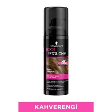 Schwarzkopf Root Retoucher Sprey Boya 120 ml - Kahverengi
