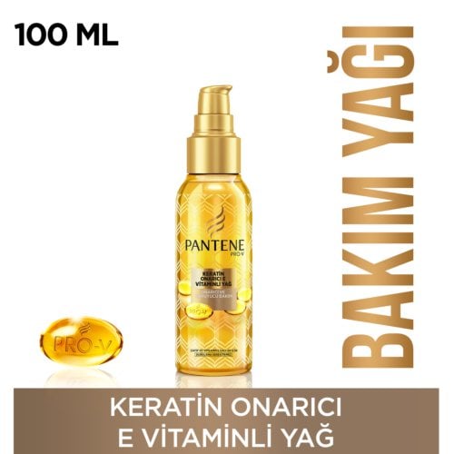 Pantene Keratin Onarıcı E Vitaminli Yağ 100 ml