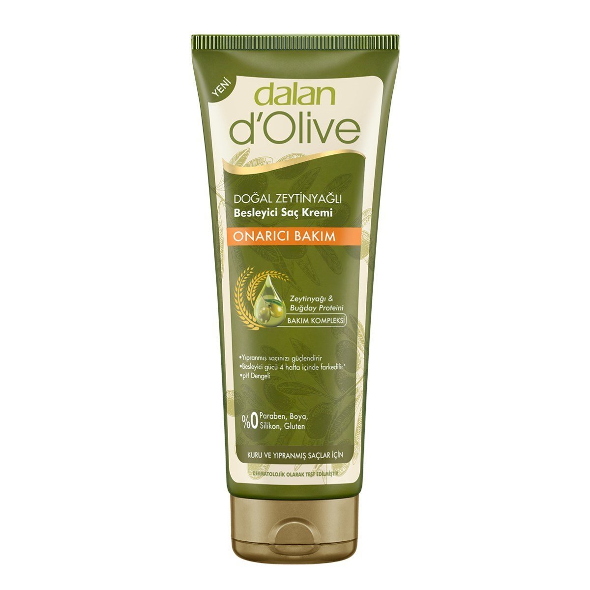 Dalan D'Olıve Onarıcı Bakım Zeytinyağlı Saç Kremi 200 ml