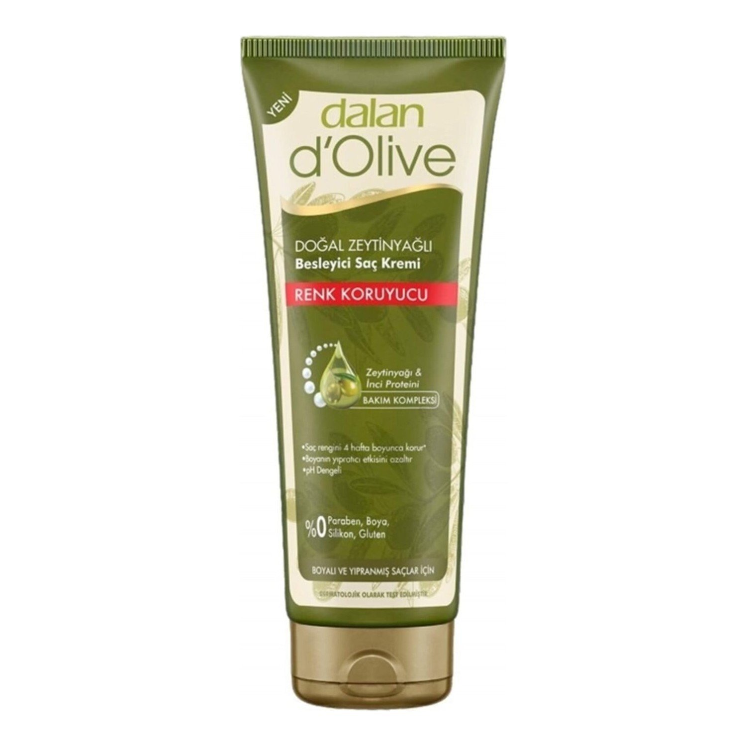 Dalan D'Olıve Renk Koruyucu Zeytinyağlı Saç Kremi 200 ml