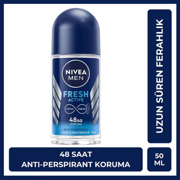 Nivea Men Erkek Roll On Deodorant Fresh Active 50 ml