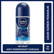 Nivea Men Erkek Roll On Deodorant Fresh Active 50 ml