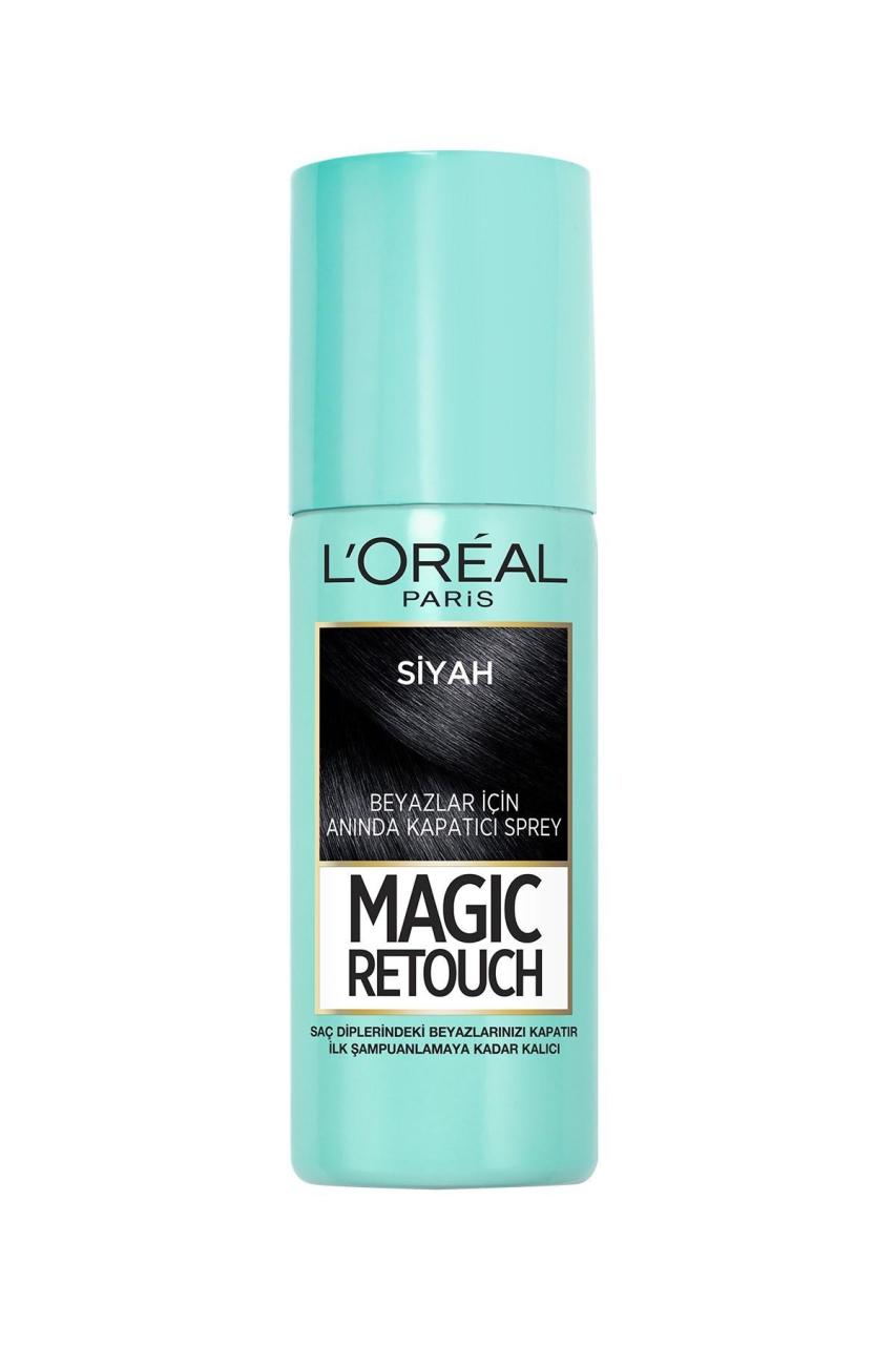 L'Oreal Paris Beyaz Saçlar için Anında Kapatıcı Siyah Saç Spreyi - 01 Noir 75 ml