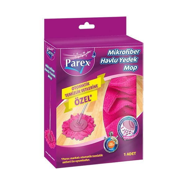 Parex Mikrofiber Havlu Yedek Mop Paspas