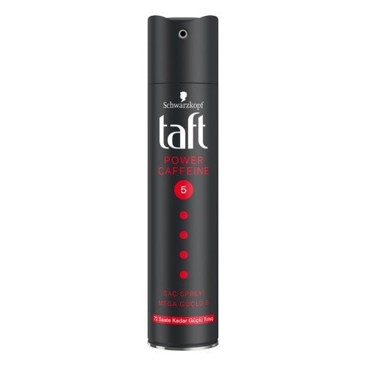Taft Power Caffein No:5 Saç Spreyi 250 ml