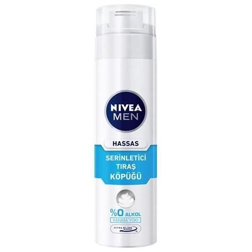 Nivea Men Hassas Serinletici Tıraş Köpüğü 200 ml
