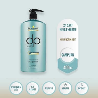 Dp Şampuan  Bio Barrier Serisi 24 Saat Nemlendirici 400 ml