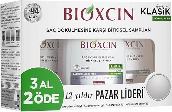 Bioxcin Genesis Klasik Yağlı Saçlar İçin Şampuan 3 Al 2 Öde
