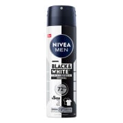 Nivea Men Erkek Sprey Deodorant Black&White 72 Saat Anti-perspirant Invisible Original 150 ml