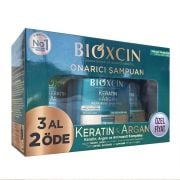 Bioxcin Keratin Ve Argan Onarıcı Şampuan 3 Al 2 Öde