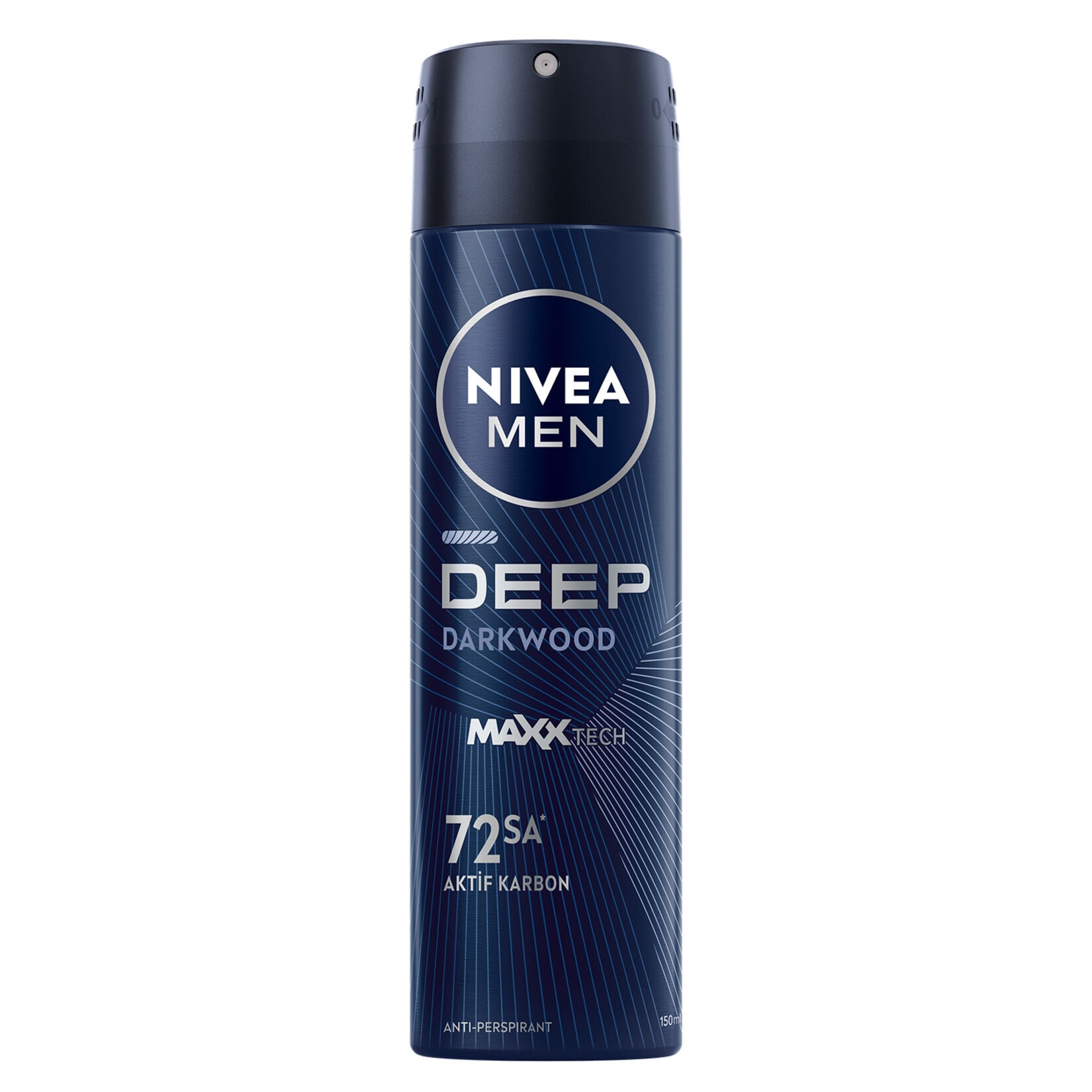 Nivea Men Erkek Sprey Deodorant Deep Dimension Dark Wood 150 ml