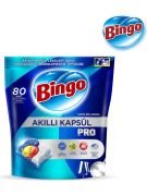 Bingo Akıllı Kapsül Pro Bulaşık Makinesi Deterjanı Tableti 80'li