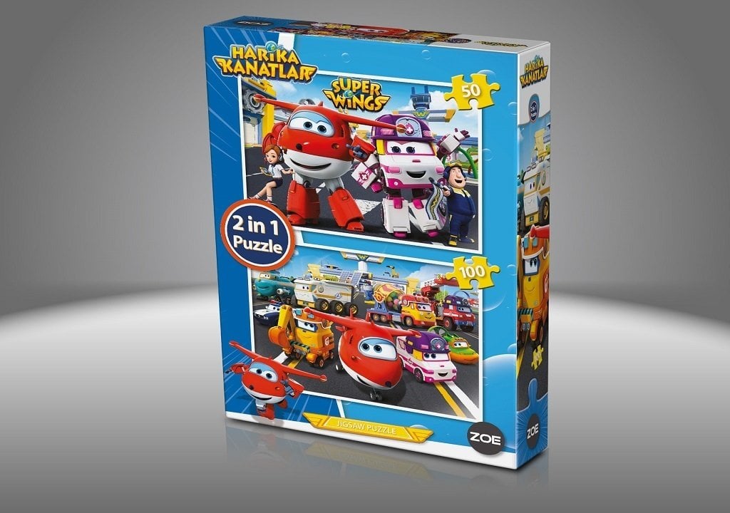 Zoe 2 in 1 Puzzle Harika Kanatlar