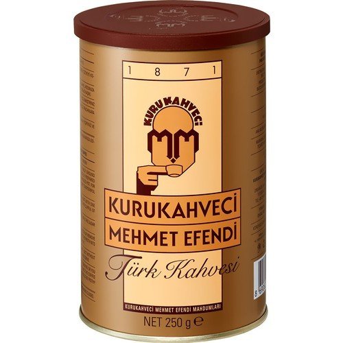 Kurukahveci Mehmet Efendi Türk Kahvesi Teneke 250 gr.
