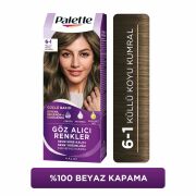 Palette Göz Alıcı Renkler 6-1 Küllü Koyu Kumral