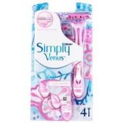 Gillette Venus Simply 3 Tıraş Bıçağı 4'lü Paket