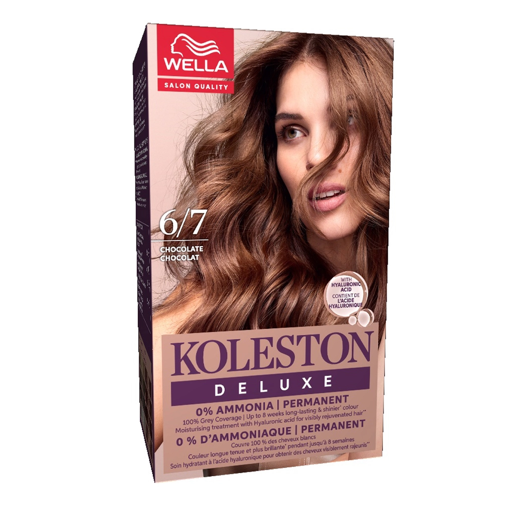Wella Koleston Deluxe Amonyaksız Kit Saç Boyası 6/7 Çikolata Kahve