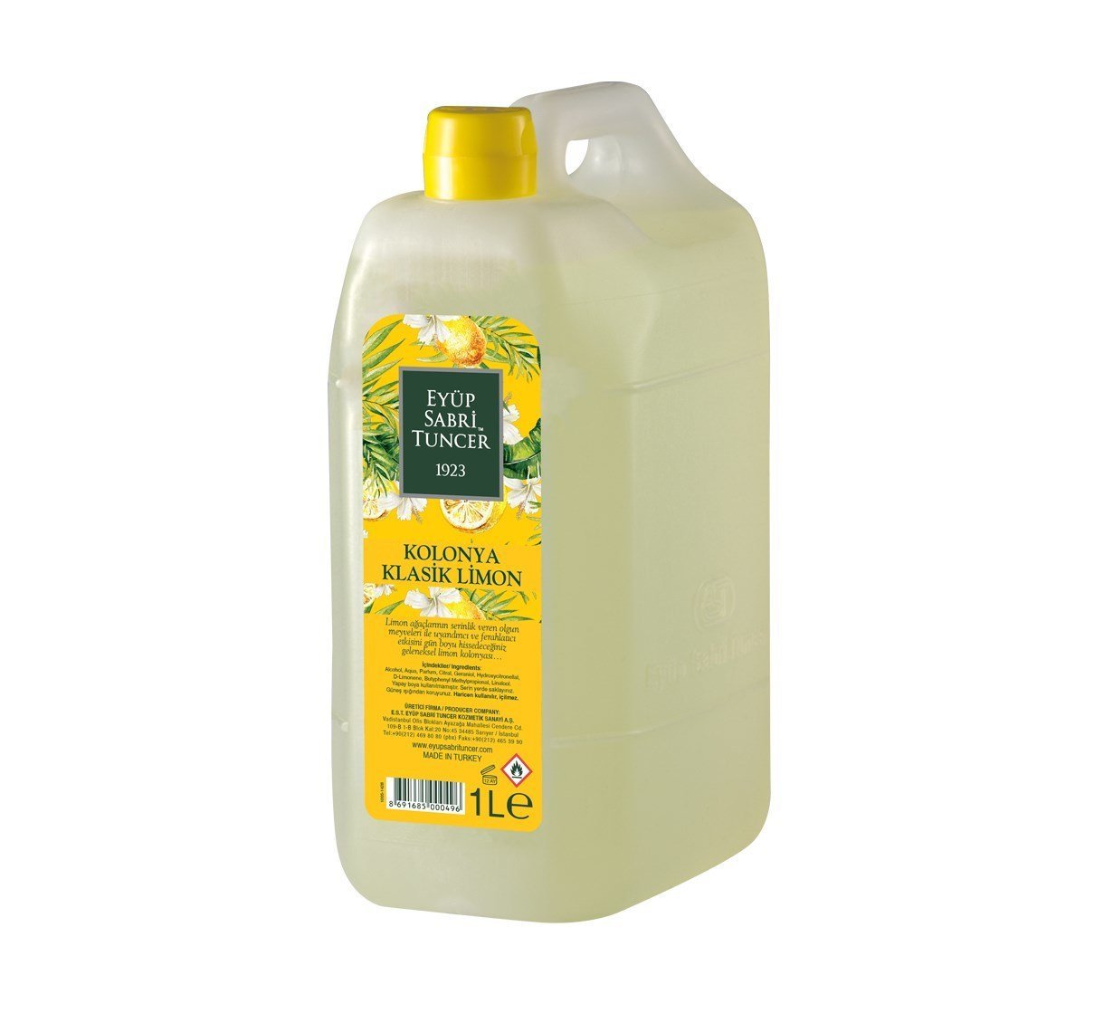 Eyüp Sabri Tuncer Klasik Limon Kolonyası 1 lt