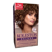 Wella Koleston Deluxe Amonyaksız Kit Saç Boyası 5/0 Açık Kahve