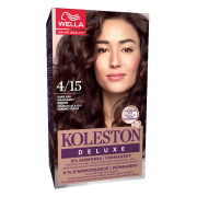 Wella Koleston Deluxe Amonyaksız Kit Saç Boyası 4/15 Koyu Küllü Kahve