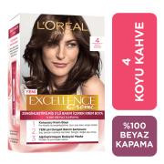 L'Oreal Paris Excellence Creme Saç Boyası 4 - Koyu Kahve