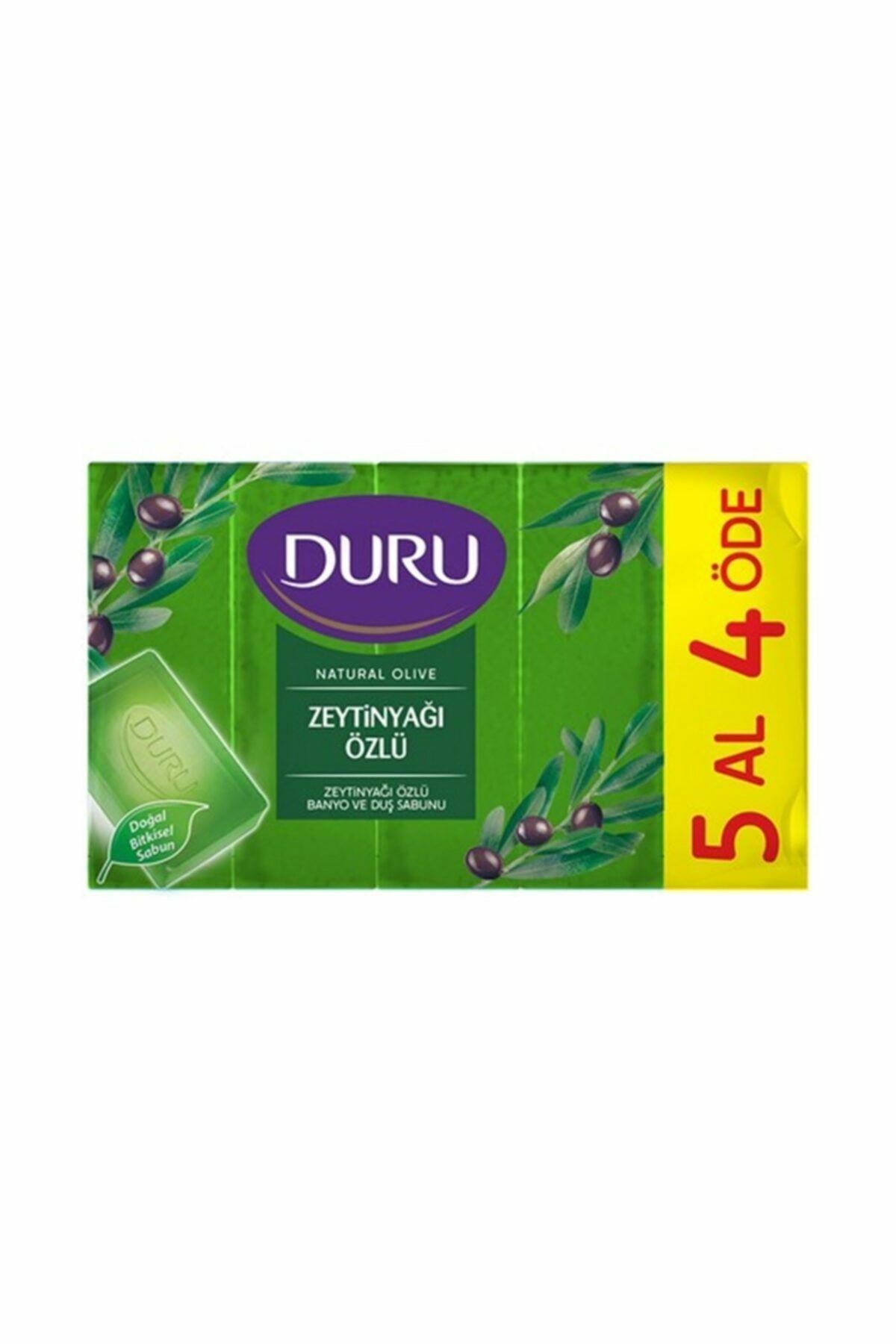 Duru Fresh Zeytinyağı Özlü Duş Sabunu 5 Al 4 Öde 750 Gr