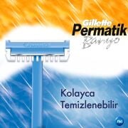Gillette Permatik Banyo Kullan At Tıraş Bıçağı 10 Adet