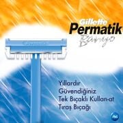 Gillette Permatik Banyo Kullan At Tıraş Bıçağı 10 Adet