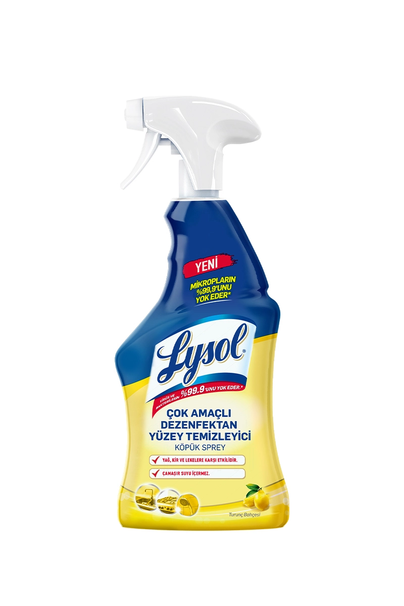 Lysol Çok Amaçlı Dezenfektan Köpük Spreyi 750 ml
