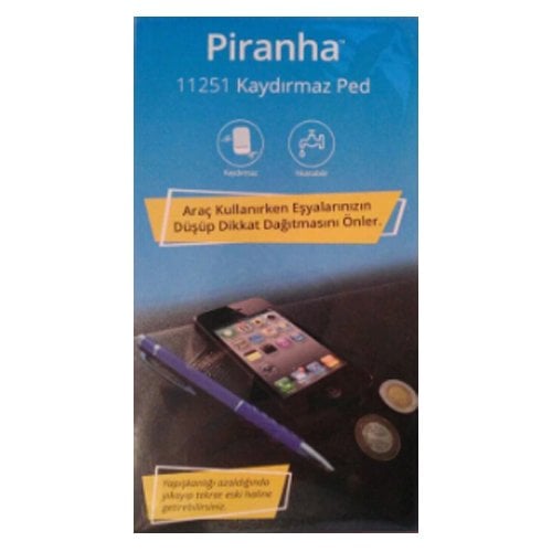 Piranha 11251 Araç İçi Yıkanabilir Kaydırmaz Ped