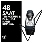 Rexona Men Invisible Black White Roll-On 50 ml
